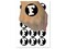 Letter F Uppercase Fun Bold Font Temporary Tattoo Water Resistant Fake Body Art Set Collection (1 Sheet)